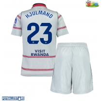 Atletico Madrid Morten Hjulmand #23 Tredjedraktsett Barn 2026-27 Kortermet (+ Korte bukser)